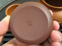 尊壶 紫砂杯茶杯主人杯品茗杯功夫茶具紫泥刻字收口建盏小茶碗 实拍图