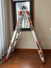 雷都捷特（LittleGiant）小巨人梯子伸缩人字梯铝合金加厚工程梯多功能室内外梯12822-818 实拍图