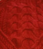 帕罗山羊绒女式羊绒衫立体绞花半高领套头针织衫保暖时尚插肩袖毛衣ET20016R 红AB XL/110 晒单实拍图