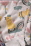 aqpa【8色可选】婴儿内衣套装纯棉衣服秋冬男女宝宝睡衣儿童秋衣秋裤（适合20℃左右） 白底彩虹花园 110cm 实拍图