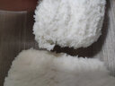 途尊手工编织diy材料包猫爪手织手套手套自制作可爱半指冬送男女朋友 白色猫爪手套绒绒款已经做好的成品 实拍图