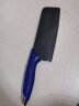 美瓷（MYCERA）高端黑刀 6.5寸电镀手柄陶瓷刀 菜刀家用超薄锋利厨房刀（带刀鞘） NHG6.5 蓝色 晒单实拍图
