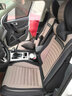 欧玛奴汽车座套四季通用全包围汽车坐垫冬季布艺座垫座椅套适用于 豪华版黑咖色 宝骏510 560奔腾X40 B50 B70 实拍图