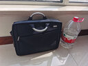 乐上（LEXON）商务14英寸笔记本电脑包休闲时尚男斜挎手提公文包单肩公事包 13.3英寸 蓝黑色0379 实拍图
