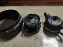 尚言坊紫砂盖碗茶壶品茗杯功夫茶具大茶盏公道杯主人单杯哥窑小杯子茶宠 2紫砂寒梅盖碗 实拍图
