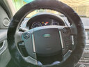 启韵 冬季纯羊毛汽车方向盘套可爱保暖短毛绒车把套皮毛一体冬天通用 碳灰色整皮羊毛把套 实拍图