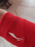 李宁护腕男女运动健身吸汗护手腕套护具扭伤网球羽毛球篮球擦汗护腕带 实拍图