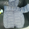 鸭鸭（YAYA）儿童轻薄中长款羽绒服宝宝男女大小童保暖新款冬季童装外套D 粉色 110cm 实拍图