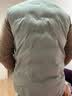 JEEP羽绒服男轻薄马甲男装保暖无袖白鸭绒外套上衣 豆绿 4XL  实拍图