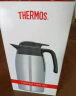 膳魔师（THERMOS） 不锈钢保冷保温壶热水瓶THS THV 1500 2000家用台式水壶 THS--2000-CBW咖啡色 实拍图