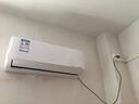 美博空调1/1.5/2P匹单冷定频定速挂壁挂式机家用卧室客厅出租房体积小 节能静音 新能效 纯铜管 包安装 1匹 五级能效 单冷定频（自行安装） 实拍图