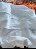 太平鸟男装 夏短袖T恤男速干运动服纯色体恤弹力打底衫 白色速干（合体） M 晒单实拍图