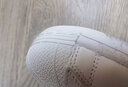 adidas阿迪达斯三叶草男鞋女鞋板鞋 25冬季新款情侣金标贝壳休闲鞋子女 Superstar贝壳头情侣款晒图返10 35.5 实拍图