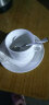 莲泽 欧式陶瓷咖啡杯子套装 牛奶搪瓷杯办公马克杯 可定制logo 金边创意会议水杯带碟子勺子 【玫瑰版】一杯一碟配曲勺 实拍图