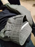 颂乐牛【两条装】秋冬季厚款休闲裤男潮流简约九分速干束脚裤 NSB-SA154黑色+灰色 (共两条) 4XL (200斤) 实拍图