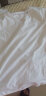 幻黛短袖t恤女夏季女装棉白色打底衫品牌纯色女士短袖新款印花白t恤女 白色款-花瓶 XL【建议110-120斤】 实拍图