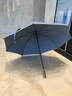 PEJAFAN大号雨伞男双层加厚加固结实抗风商务自动长柄伞双人伞晴雨两用伞 135加大号双层雾霾蓝【反光环】 实拍图