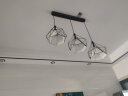 雷士（NVC）北欧现代简约圆形餐厅灯卧室吧台创意几何大气3头餐厅灯具 实拍图