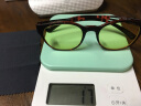 爱视达（EyeSavers）舒适居家柔韧系列叶黄素眼镜不止于防蓝光轻韧框体 C50F琥珀波尔多红 无度数/平光 实拍图