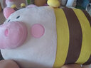 有妮按摩颈椎器跨新年送女友老公男士老婆蜜蜂猪生日礼物男女生男朋友纪念日情人节创意实用元旦礼品 蜜蜂猪按摩抱枕公仔娃娃【无线充电款】 实拍图