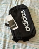 阿迪达斯 （adidas）斜挎包单肩包骑行胸包腰包背包休闲运动包男女手机包小背包 黑色 实拍图