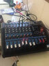 NXG 专业调音台带功放一体机无线话筒K歌蓝牙演出婚庆KTV会议防啸叫麦克风大功率带功放调音台 6路750W+750W金属无线话筒一体机 实拍图