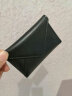 EHRENMANN名片夹 女士 名片盒名片包卡片包大容量驾驶证套名片盒信封卡包 黑色 实拍图