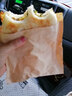 特言 煎饼肉夹馍手抓饼袋烧烤小吃防油早餐纸袋家用薯条鸡块袋小吃袋 【100张装】手抓饼袋（17X18cm） 实拍图