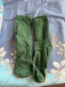 迈乐（Merrell）纯色户外运动透气舒适长筒保暖长袜 绿色 M 实拍图