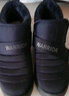 回力棉鞋男冬季老人鞋保暖高帮棉靴加绒加厚男女雪地靴轻便防滑爸爸鞋 黑色（男款）脚宽建议拍大一尺码 43 实拍图