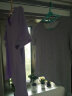 艾路丝婷夏装短袖T恤女上衣韩版修身圆领纯色棉体恤TX3361 灰色 165/88A/L 实拍图