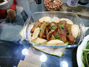 Ocuisine法国进口耐热玻璃烤盘长方形烤盘烤箱蒸鱼盘子微波炉钢化玻璃烤盘 0.8L+2L【常用两件套】 实拍图