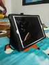 亖燚 苹果2021ipad保护套10.2皮套轻薄第九代全包8防摔9.7英寸air1支架mini6外壳 黑色（保护套+钢化膜） Pro9.7寸 实拍图