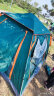 畅意游（Easy Tour）全自动帐篷野营公园速开3-4人野外露营户外休闲2.4*2.4m 墨绿 实拍图