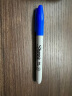 锐意（Sharpie）细头马克笔油性防水防褪色速干耐用记号笔商务办公标记进口开学礼物蓝色12支装 实拍图