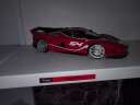 比美高1:18 法拉利合金车模 拉法 SF90 488仿真跑车模型玩具摆件礼品 FXXK EVO 精细版红色 晒单实拍图