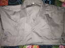 锦万泽 夏季工作服男女夏装薄款长袖套装工人劳保服车间工厂服定制 灰色夏季短袖上衣 001 M (165) 实拍图