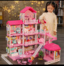斯纳恩儿童过家家玩具女孩公主屋娃娃套装豪宅城堡别墅儿童生日礼物 实拍图