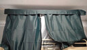 南极人（Nanjiren）大学生宿舍床帘上下铺通用强遮光蚊帐加厚不透光隐私帘床围挡布 纯黑【99%强遮光+上下铺通用】 1.2米高【三片+顶】遮四面+顶部 实拍图