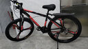 永久（FOREVER）山地自行车男越野单车变速赛车26英寸学生成年大人女成人 铝架三刀-黑红【超强减震 超轻铝架】 27.5寸30速【适合:165-185cm】 实拍图