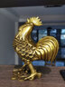 铜欣祥 铜公鸡摆件生肖鸡《大吉大利》办公室工艺品公司开业乔迁新居礼品客厅玄关酒柜电视柜摆设家居装饰品 小号 实拍图