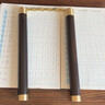 精品檀木黄铜双节棍二合一双截棍 双截棍木质木制绳索实战表演实木黑檀双节棍二节棍练习防身二合 实拍图