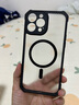 爱酷 2025新款Magsafe磁吸手机套苹果14pro手机壳苹果15Promax保护壳13超薄碳纤维纹全包防摔硅胶软套 苹果12Pro（6.1英寸）碳纤维纹磁吸壳  实拍图