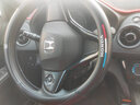 FHAO汽车方向盘套碳纤维纹纳帕皮夏季防滑吸汗超薄四季D型圆型车把套 本田CRV雅阁XRV思域URV皓影型格缤智冠道飞度 实拍图
