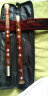 鸣声丁小明精制高档成人儿童专业舞台演奏8年老苦竹笛子高级横笛乐器 D调--专业配件 实拍图