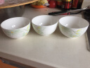 华光泡面碗汤碗碟盘 筷勺 盘碟碗厨具套件 中式骨瓷家用餐具 白玉兰 4.5英寸碗 实拍图