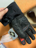 外星蜗牛M10冬季长款触屏手套防水防摔防雨机车男骑士装备加厚保暖女 黑色 XL 实拍图