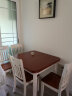 贝特森 餐桌 实木餐桌椅组合 小户型伸缩折叠现代简约饭桌子 A款地中海 单独餐桌 晒单实拍图