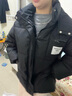 托玛菲羽绒棉服女韩版宽松连帽棉衣外套秋冬季2022年新款小个子少女中学生棉袄子短款面包服加厚冬装衣服 黑色（冬装加厚款）（现货） XL（145-175斤） 实拍图