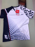 李宁（LI-NING）羽毛球服短袖套装春夏凉爽排球乒乓球赛比赛运动服时尚专业透气 男子/白色上衣/黑色短裤 套装 S 实拍图